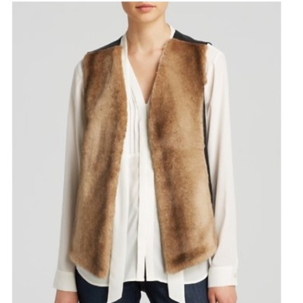 NYDJ Faux Fur Vest